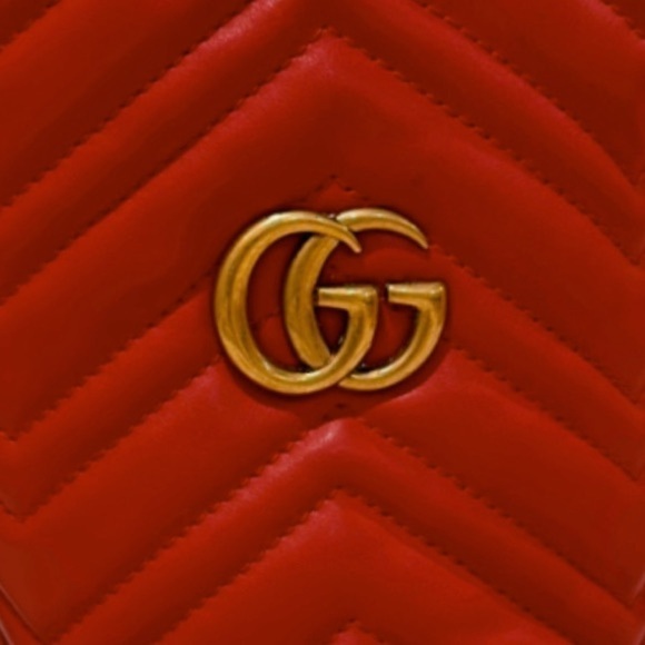 💯% Authentic Gucci Marmont GG Mini Bucket Bag✨ - Picture 6 of 17